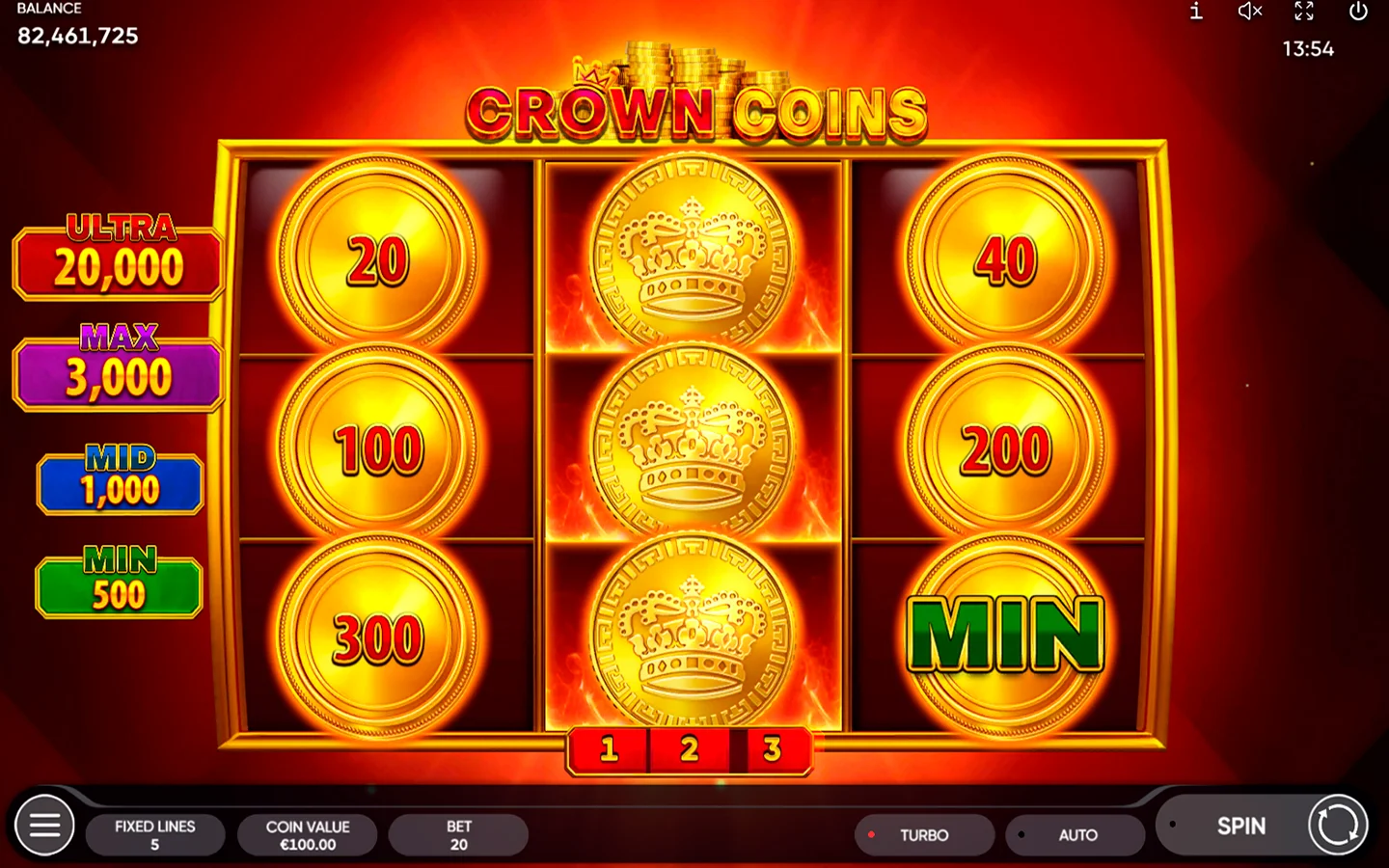 Crown Coins — Endorphina